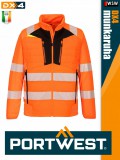 Portwest DX4 ORANGEHV prémium láthatósági baffle munkafelső - munkaruha