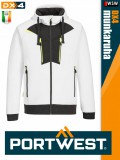 Portwest DX4 WHITE prémium rugalmas munkapulóver - munkaruha