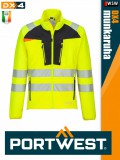Portwest DX4 YELLOWHV prémium láthatósági munkafelső - munkaruha
