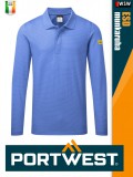 Portwest ESD ROYAL antisztatikus hosszúujjú galléros póló - munkaruha