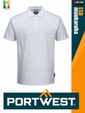 Portwest ESD WHITE antisztatikus galléros póló - munkaruha