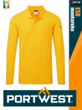 Portwest ESD YELLOW antisztatikus hosszúujjú galléros póló - munkaruha