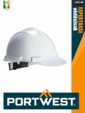 Portwest EXPERTBASE biztonsági szellőző racsnis védősisak - egyéni védőeszköz