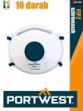 Portwest FFP2 DOLOMITE prémium légzésvédő maszk 10 db/doboz - egyéni védőeszköz