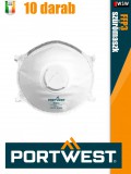 Portwest FFP3 DOLOMITE LIGHT prémium légzésvédő maszk 10 db/doboz - egyéni védőeszköz