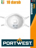 Portwest FFP3 DOLOMITE prémium légzésvédő maszk 10 db/doboz - egyéni védőeszköz