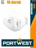 Portwest FFP3 DOLOMITE prémium légzésvédő maszk 20 db/doboz - egyéni védőeszköz