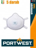 Portwest FFP3 DOLOMITE prémium légzésvédő maszk 5 db/doboz - egyéni védőeszköz