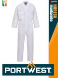 Portwest FORTIS WHITE standard kezeslábas-overál - munkaruha