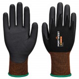 Portwest GP Grip 15 Nitril Mikrohabos kesztyű fekete XXS