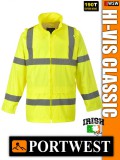 Portwest HI-VIS CLASSIC 90 cm jólláthatósági esőkabát - munkaruha