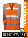 Portwest HI-VIS foszforeszkáló jólláthatósági mellény - munkaruha