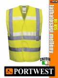 Portwest HI-VIS foszforeszkáló jólláthatósági mellény - munkaruha