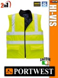 Portwest HI-VIS jólláthatósági bélelt mellény - 2in1