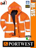 Portwest HI-VIS jólláthatósági téli kabát - 4in1