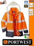 Portwest HI-VIS jólláthatósági téli kabát - 4in1