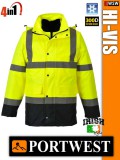 Portwest HI-VIS jólláthatósági téli kabát - 4in1