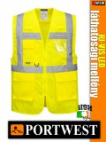 Portwest HI-VIS LED jólláthatósági vezetői mellény - munkaruha