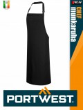 Portwest HORECA BLACK POLIYCOTTON pamut kevertszálas 72 x 95 cm - munkaruha