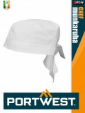 Portwest HORECA WHITE BANDANA séf kalap - munkaruha