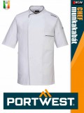 Portwest HORECA WHITE SURREY rövidujjú séfkabát - munkaruha