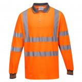 Portwest Hosszú ujjú Cotton Comfort pólóing narancs XXL