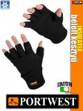 Portwest INSULATEX ujjvég nélküli bélelt téli kesztyű - munkaruha
