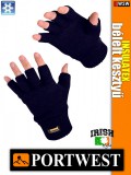 Portwest INSULATEX ujjvég nélküli bélelt téli kesztyű - munkaruha