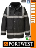 Portwest IONA BLACK LITE bélelt télikabát - munkaruha