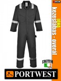 Portwest IONA BLACK overál kezeslábas - munkaruha