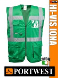 Portwest IONA GREEN jólláthatósági vezetői mellény - munkaruha
