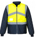 PortWest Jól láthatósági kifordítható dzseki