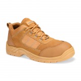 Portwest Kompozit textil és hasított bőr S1 SR FO cipő Wheat 42