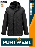Portwest KX3 BLACK 3IN1 prémium technikai télikabát - munkaruha