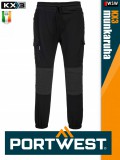 Portwest KX3 BLACK prémium flexi deréknadrág - munkaruha