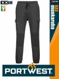 Portwest KX3 GREY prémium flexi deréknadrág - munkaruha