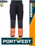 Portwest KX3 HVORANGE prémium flexi deréknadrág - munkaruha