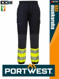 Portwest KX3 HVYELLOW prémium flexi deréknadrág - munkaruha
