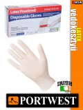 Portwest LATEX púderes védőkesztyű 100 db - munkakesztyű