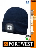 Portwest LED fejlámpás téli sapka - munkaruha