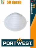 Portwest légzésvédő pormaszk 50 db/doboz - egyéni védőeszköz