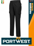 Portwest MEDICAL BLACK CHINO slimfit oldalzsebes férfi nadrág - munkaruha