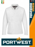 Portwest MEDICAL WHITE ARAN női polár kabát - munkaruha