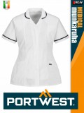 Portwest MEDICAL WHITEAQUA MATERNITY kismama rövidujjú tunika - munkaruha