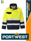 Portwest MODAFLAME YELLOW technikai ív és lángálló láthatósági kabát - munkaruha