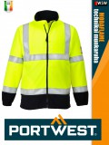 Portwest MODAFLAME YELLOW technikai ív és lángálló láthatósági polár - munkaruha