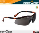 Portwest NEON SMOKE munkavédelmi védőszemüveg - egyéni védőeszköz