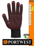Portwest NYLON PVC pontozott védőkesztyű - munkakesztyű