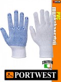 Portwest PVC pontozott védőkesztyű - munkakesztyű