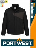 Portwest PW2 BLACK technikai softshellkabát - munkaruha